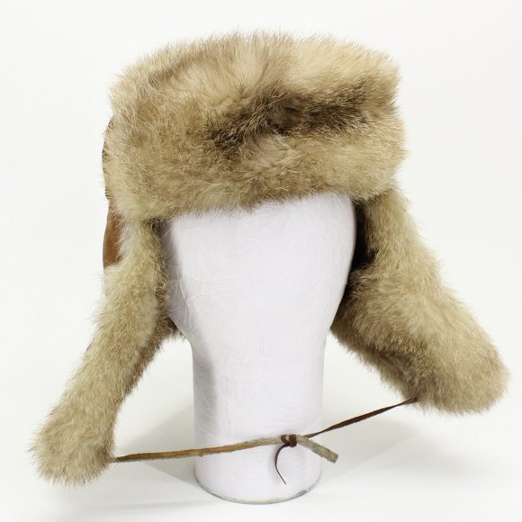 suede trapper hat